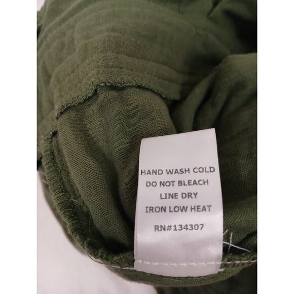 Lumiere Boiler Long Jumpsuit Size S Olive Cargo Gorp Safari Charlie's Angels - Picture 13 of 16